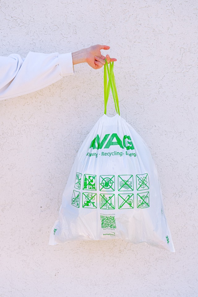 reusable plastic bag